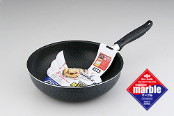 カロリースリムマーブルフェザー いため鍋28cm/FR-3340