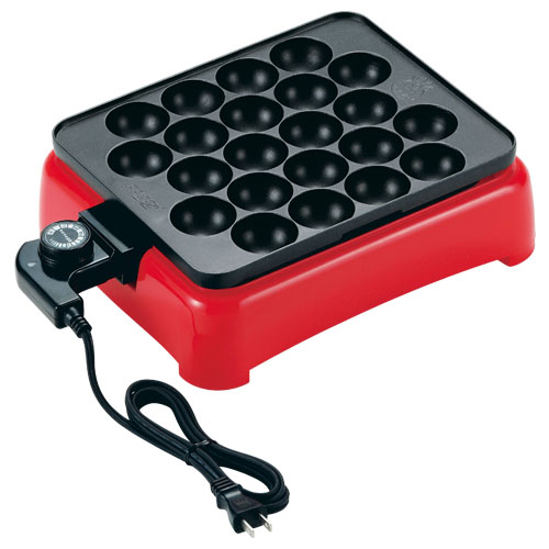 元祖ヤキヤキ屋台 角型電気たこ焼き器22穴