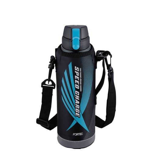 フォルテック ワンタッチ栓ダイレクトボトル1.0L(ブラック)