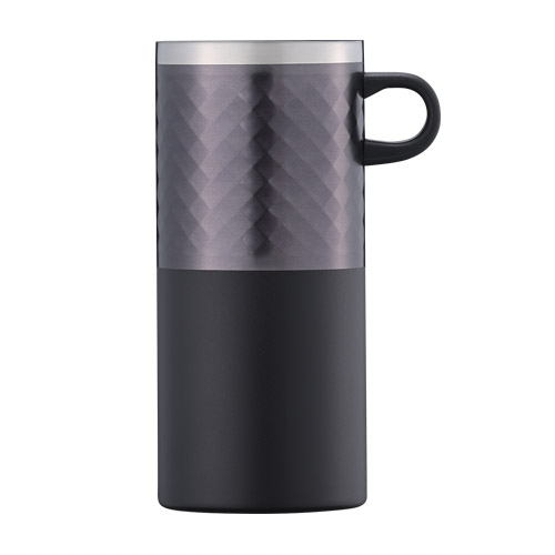 フォルテック 取っ手付缶ホルダー 500ml（グレー）