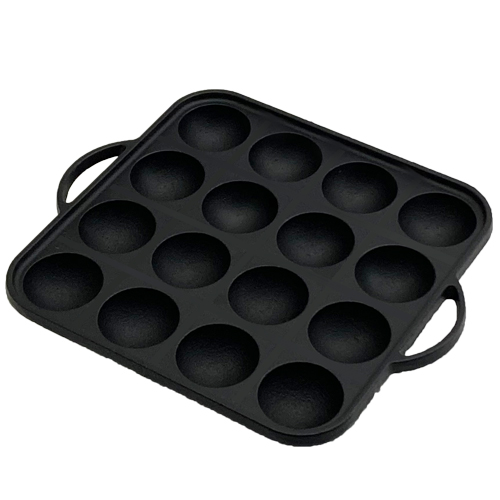 元祖やきやき IH鉄鋳物たこ焼器16穴