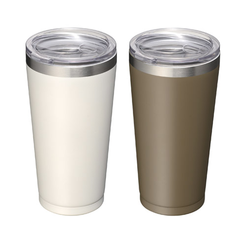 サチューン ステンレスカラータンブラーペア(蓋付)