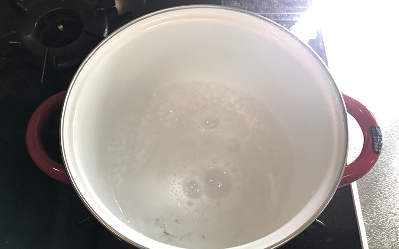 重曹煮洗い2回目