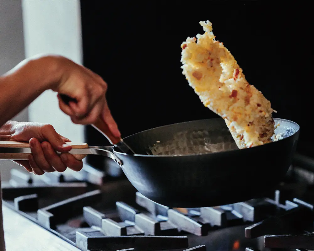 enzo(エンゾウ) 中華鍋 32㎝ IH対応 取説あり 新品未使用 ☆激レア☆ enzo（エンゾウ） 鉄中華鍋 | 和平フレイズ株式会社