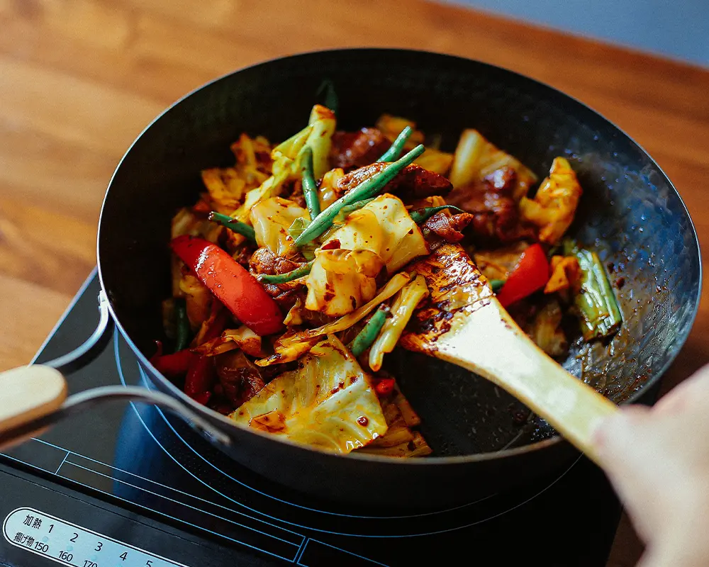 enzo IH対応鉄中華鍋