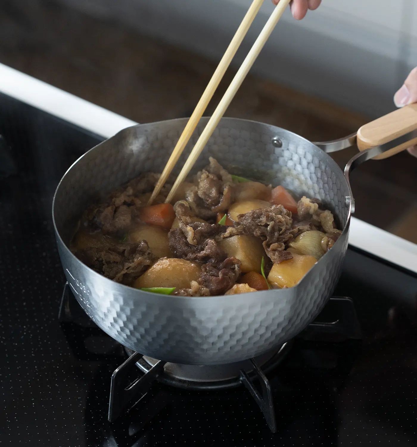 enzo IH対応ステンレス雪平鍋