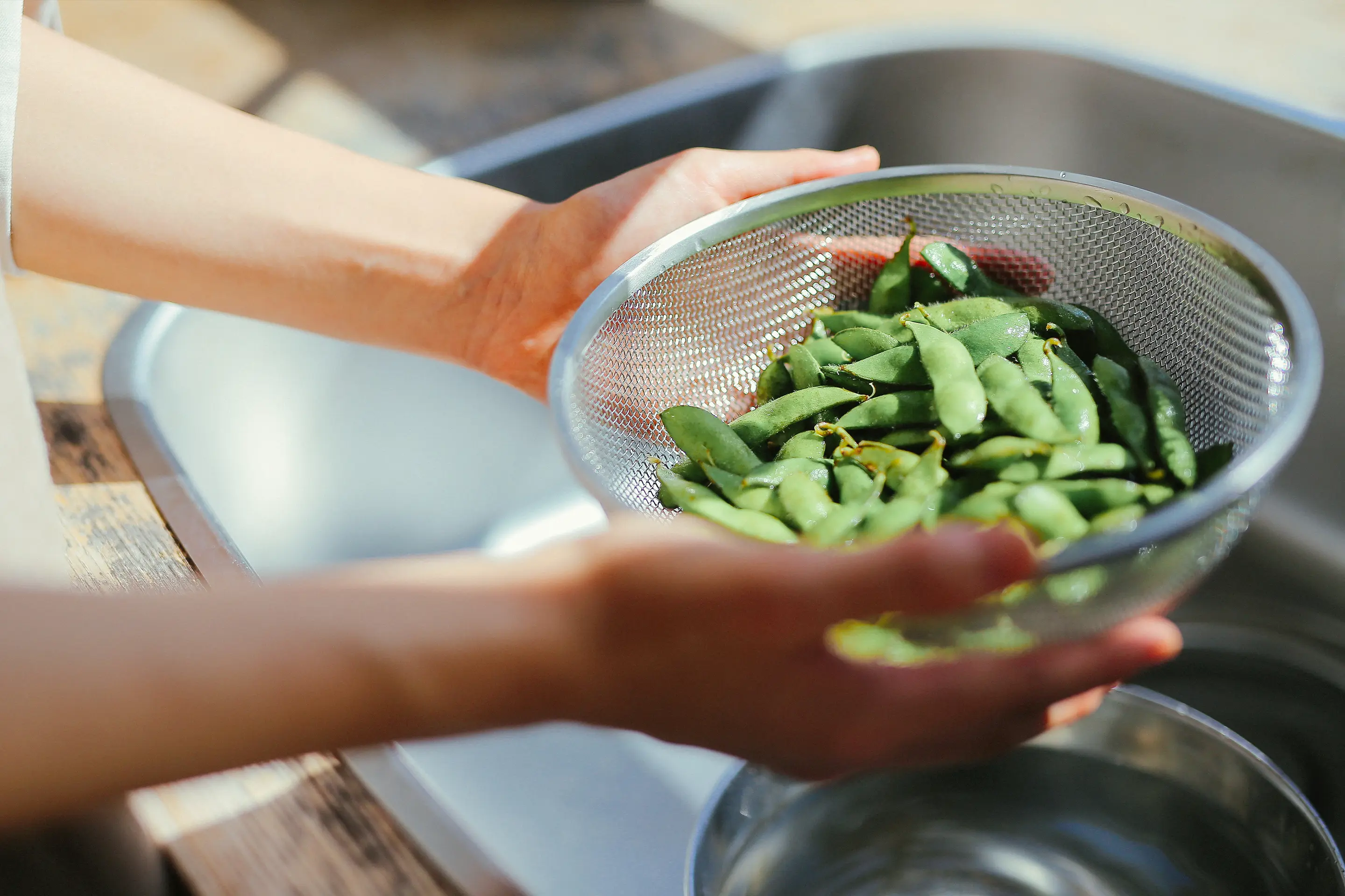 enzo ステンレスざる