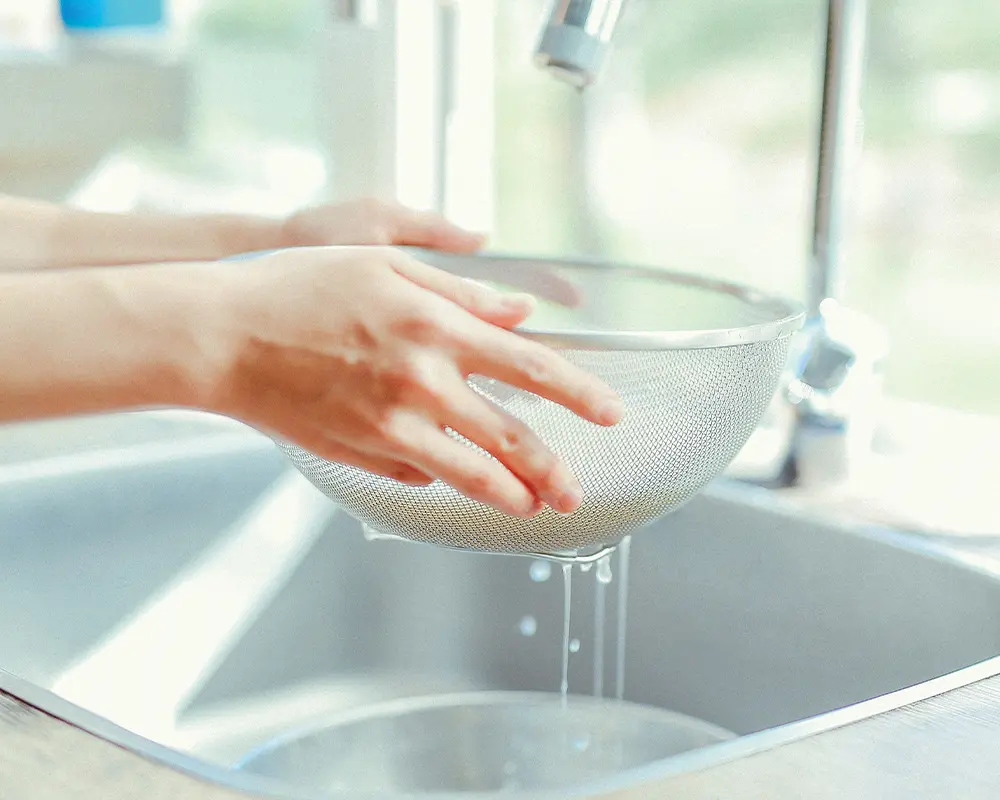 enzo ステンレスざる