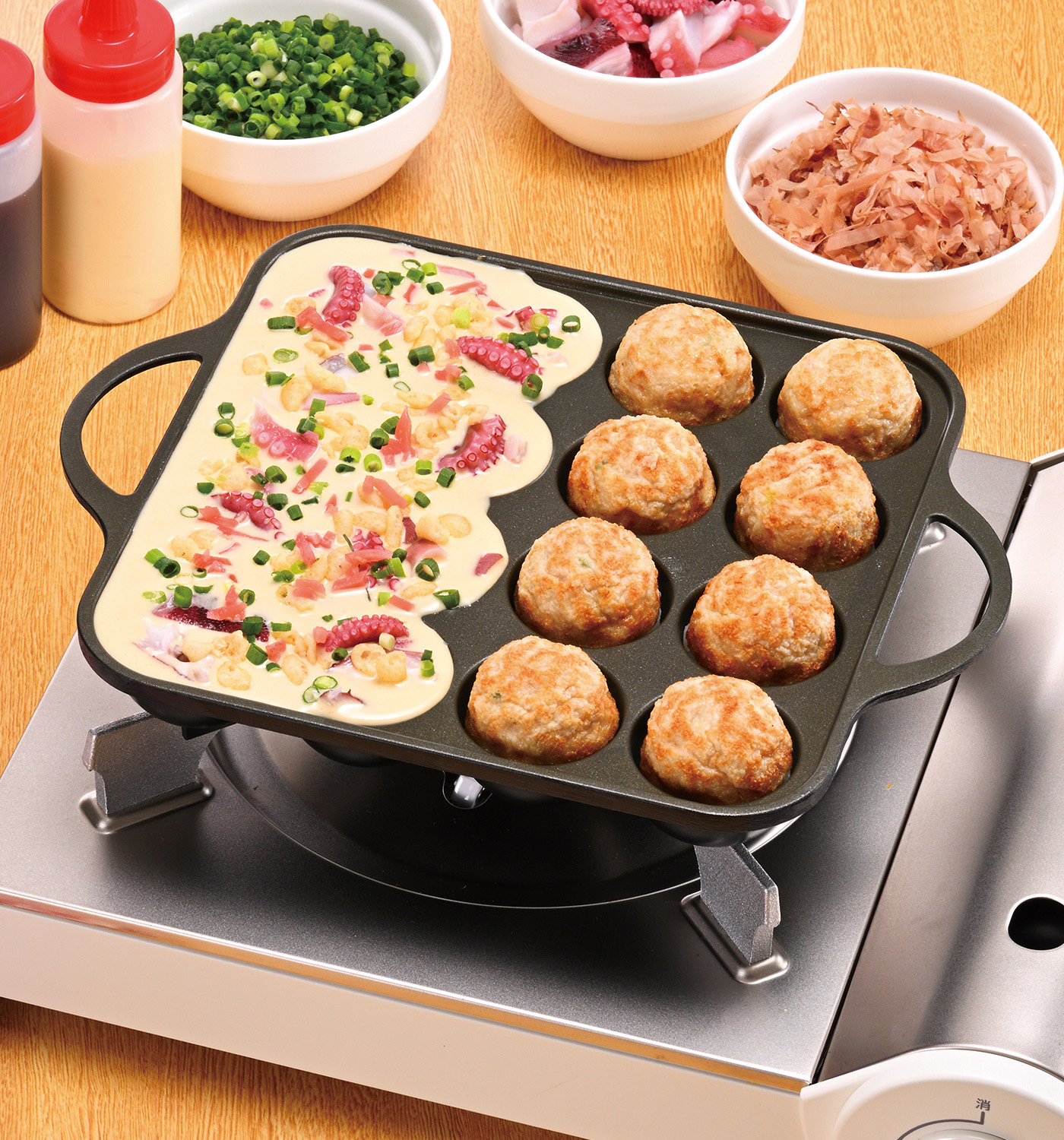 元祖やきやき たこ焼き器