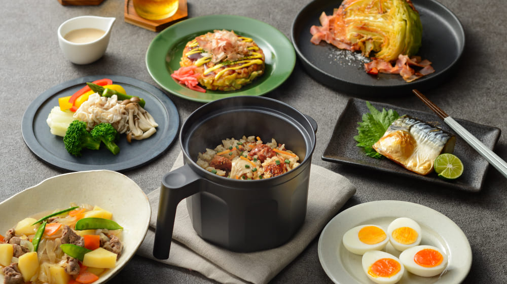 幅広い料理が作れます