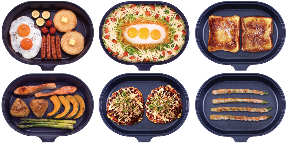 ワイドサイズだから、ワンパンパスタ以外にも使い方いろいろ。