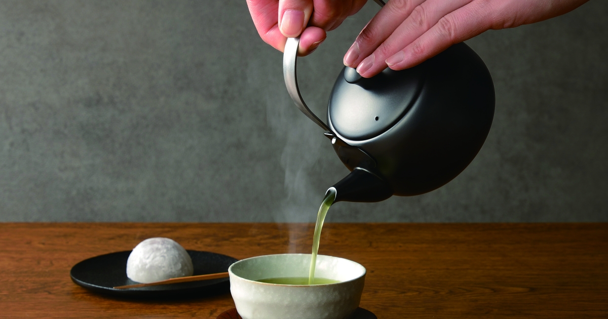 燕三 茶筒・つる手急須