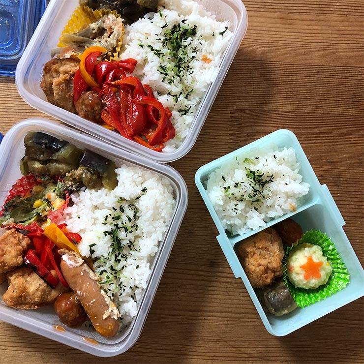 お弁当に詰めるだけ