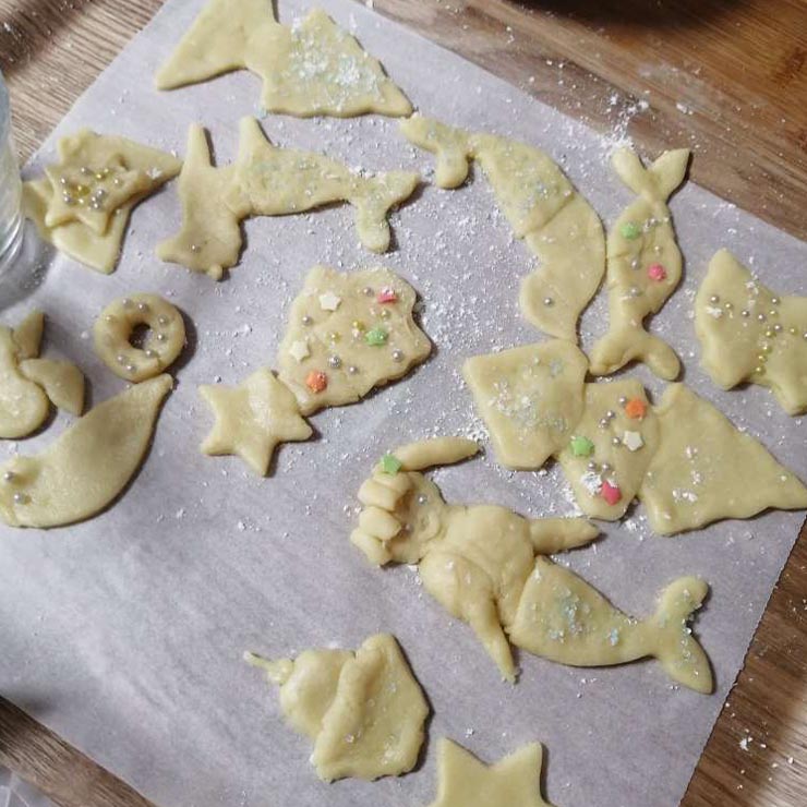 クッキー作り