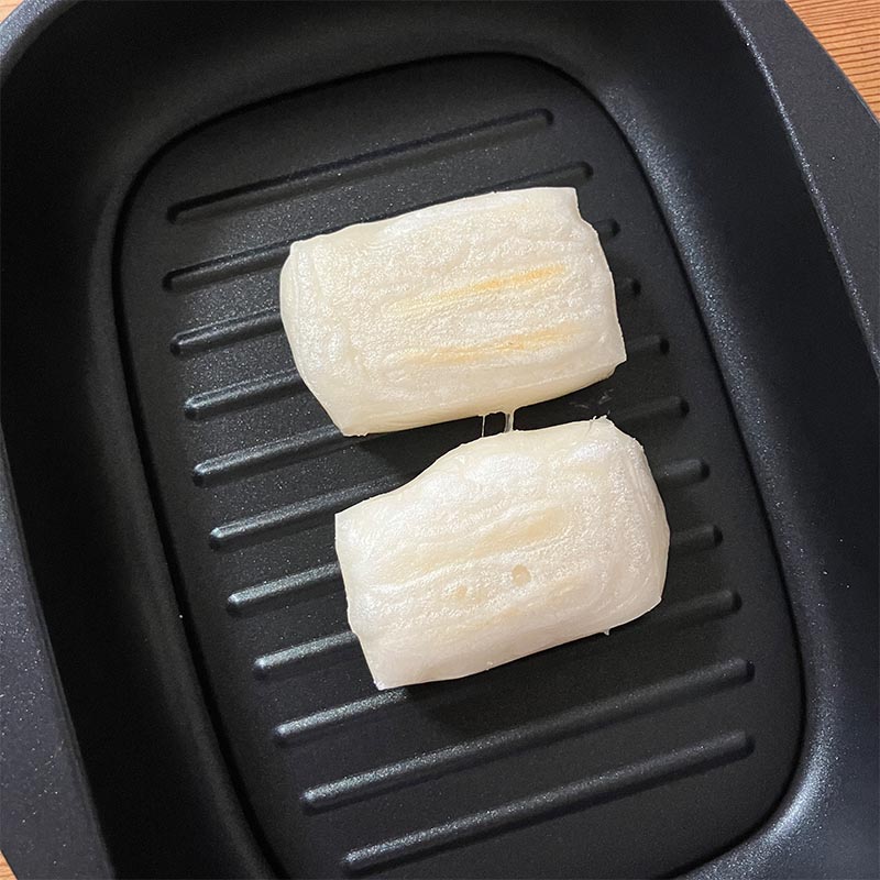 お餅 パリージュ レンジパンLで調理