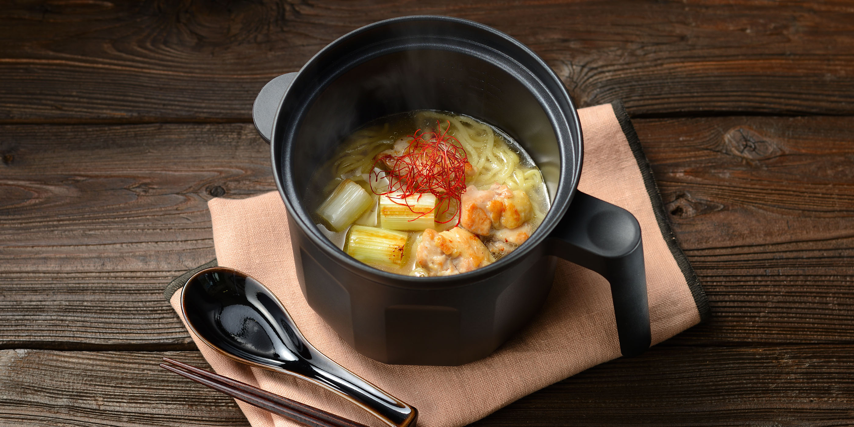 鶏ネギ塩ラーメン