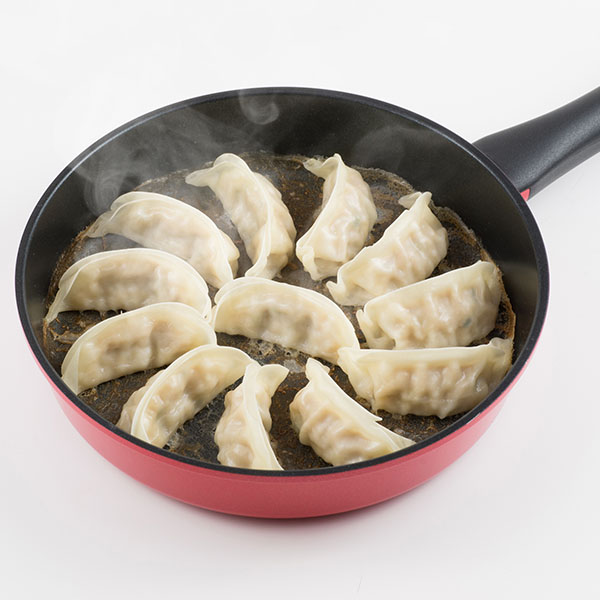 冷凍餃子をおいしく調理できる!ジューシー・革命
