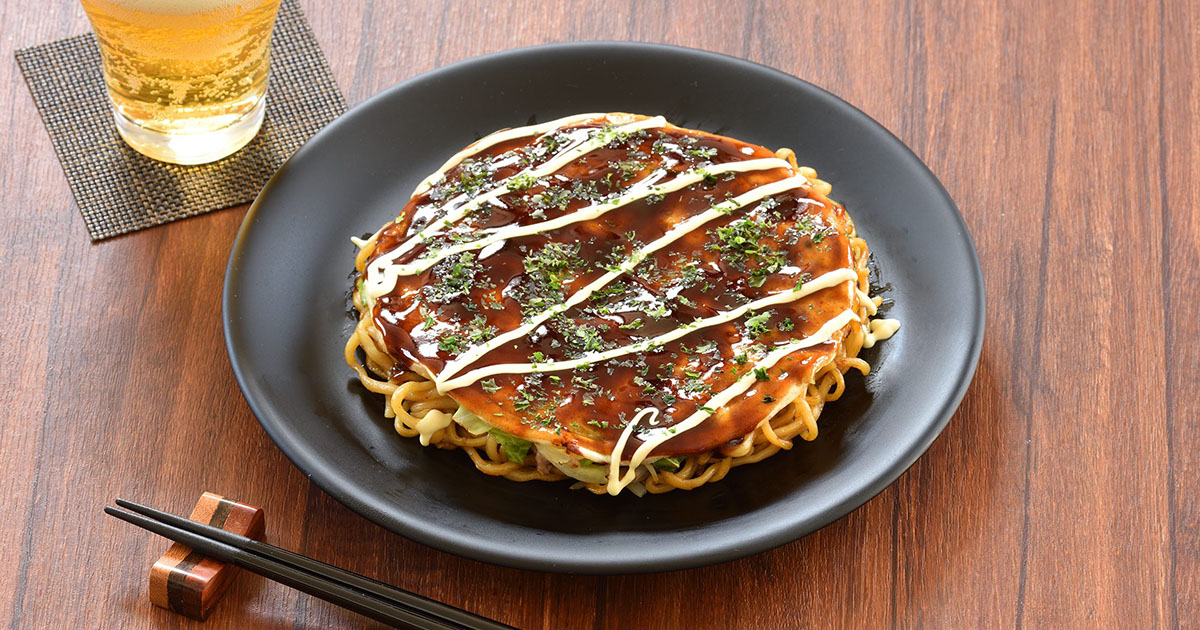 広島焼き風お好み焼き