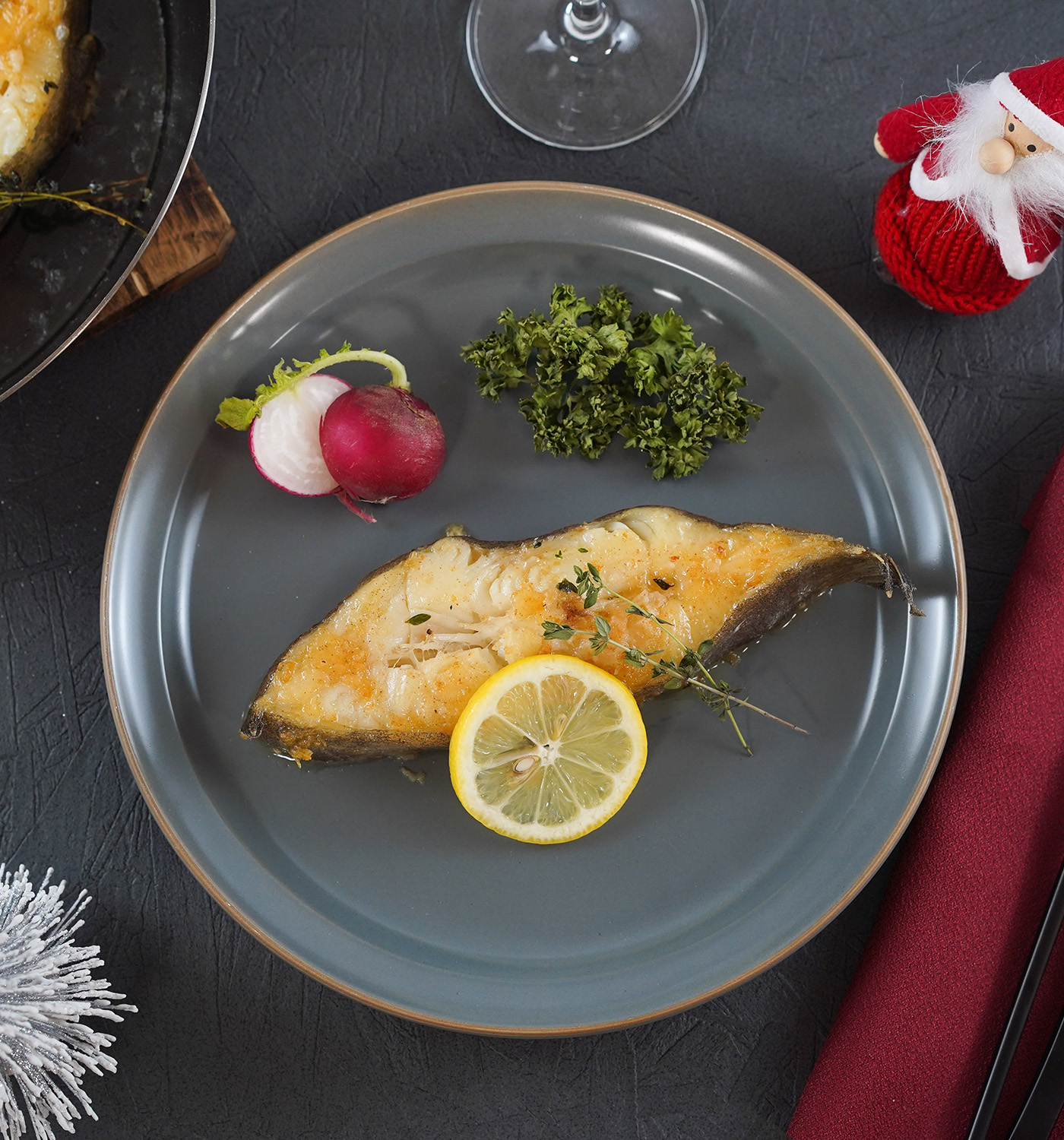 白身 魚の ムニエル