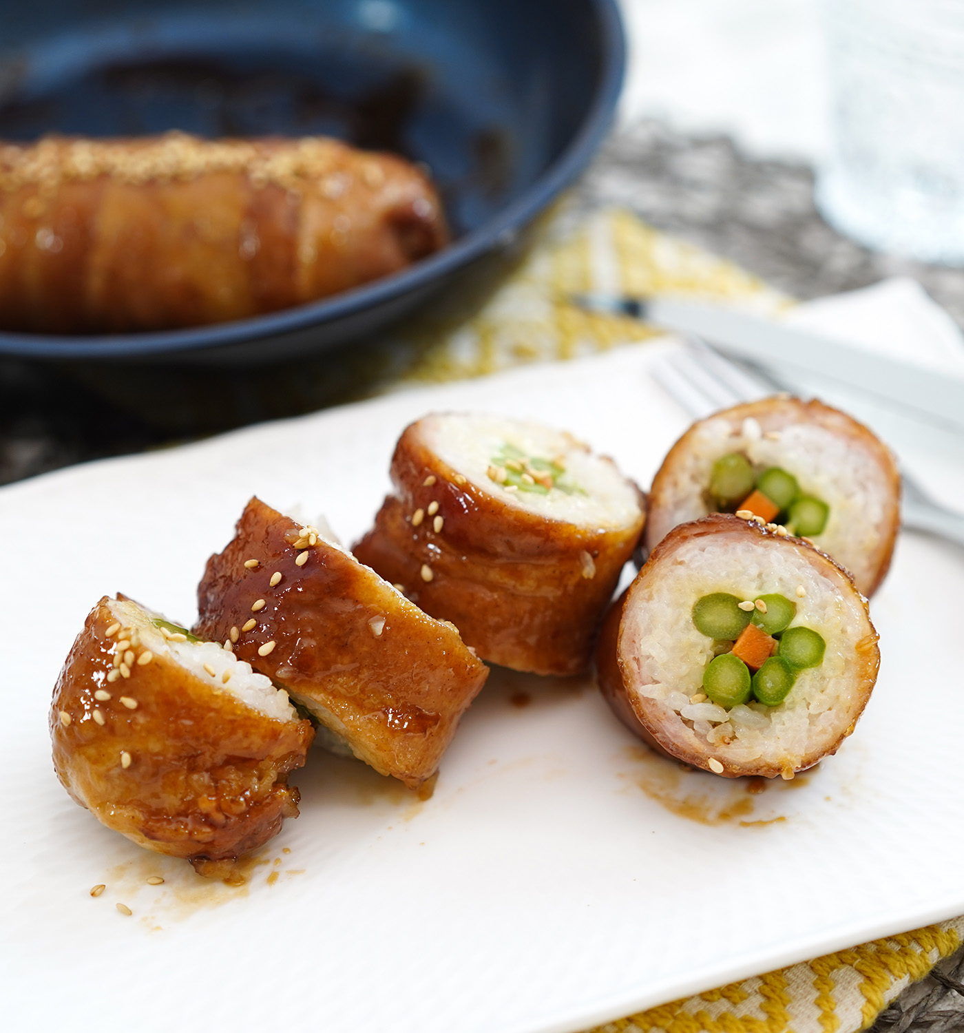 レシピ】とろーりチーズの肉巻きおにぎり | 和平フレイズ株式会社