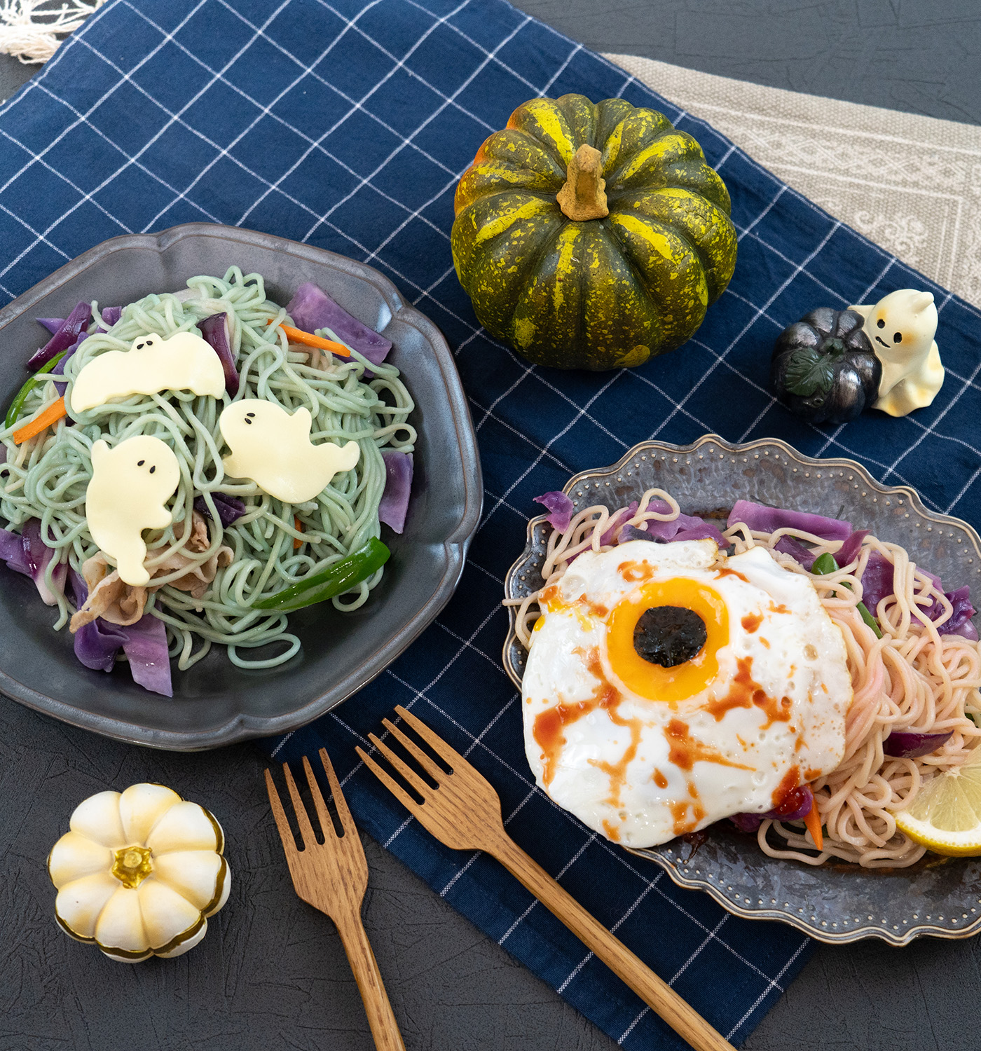 レシピ】親子で実験♪紫キャベツの魔法焼きそば👻 | 和平フレイズ株式会社