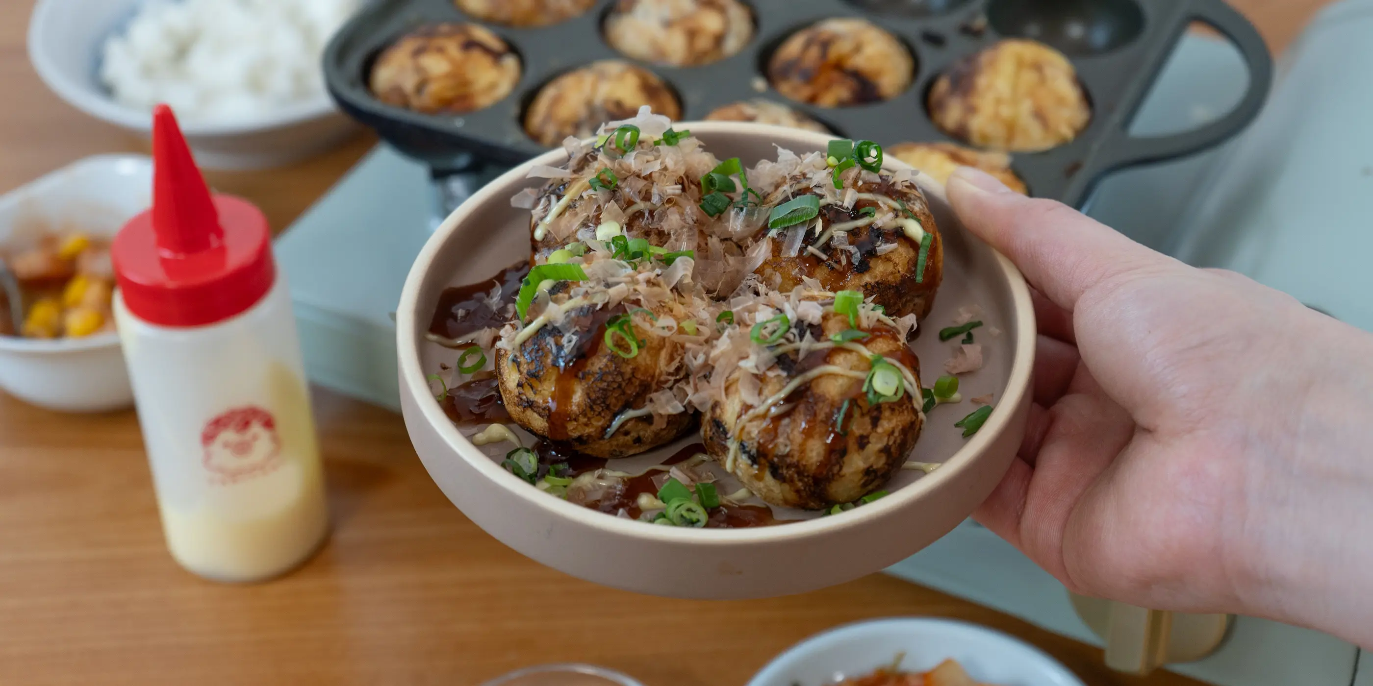 外カリ中もちっ💛これは優勝たこ焼き🐙