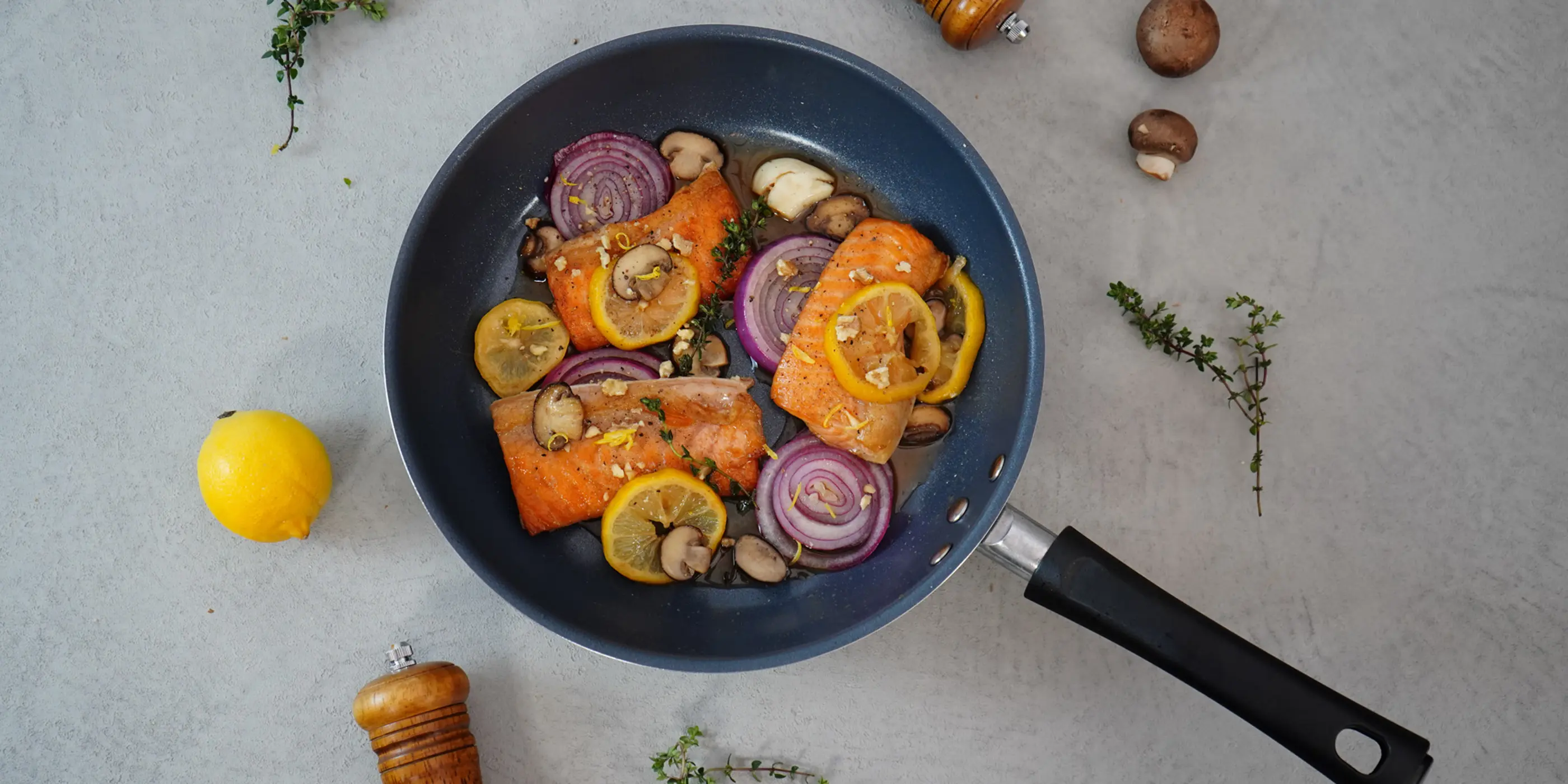 レモン香る🌿鮭のバターソテー