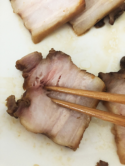 6時間角煮は箸で裂けません
