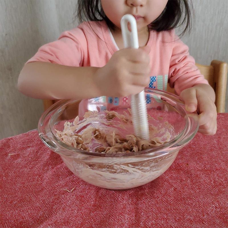 納豆の友でかき混ぜ