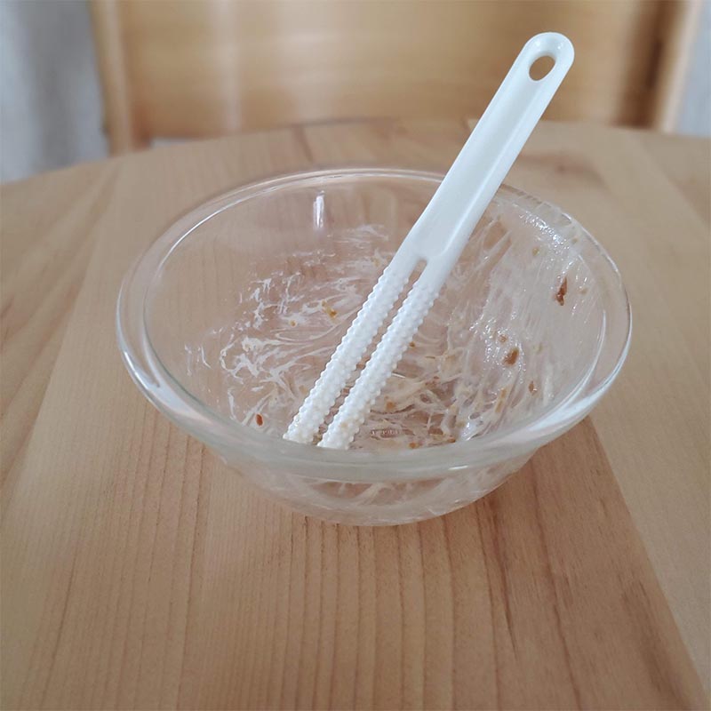 めんどうな納豆の後片付け ボウル