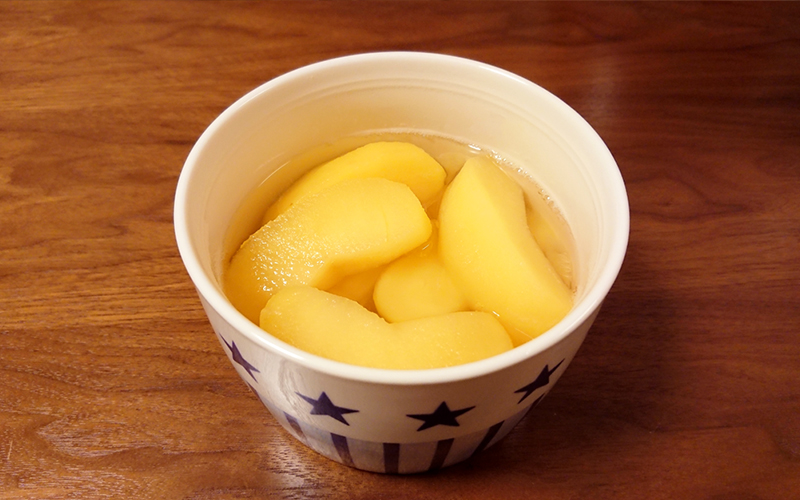 りんごのコンポート