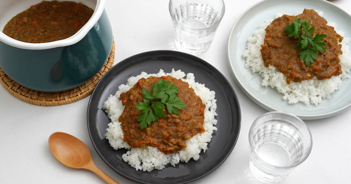 炒めないキーマカレー