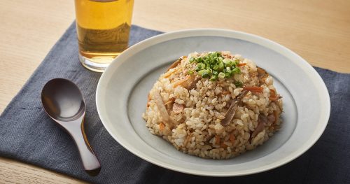 ささっと！きんぴら風チャーハン