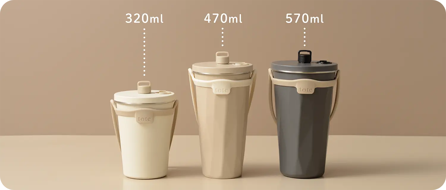 ストロー付2wayタンブラー570ml・470ml・320ml tote（トート） | 和平