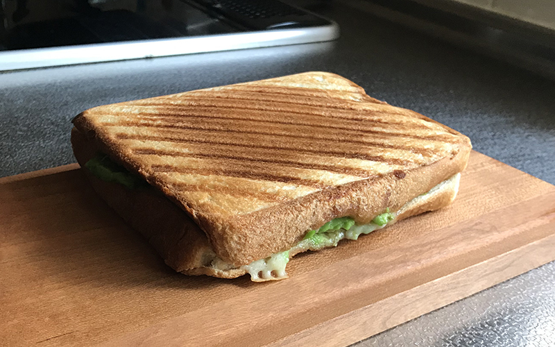 ホットサンド完成