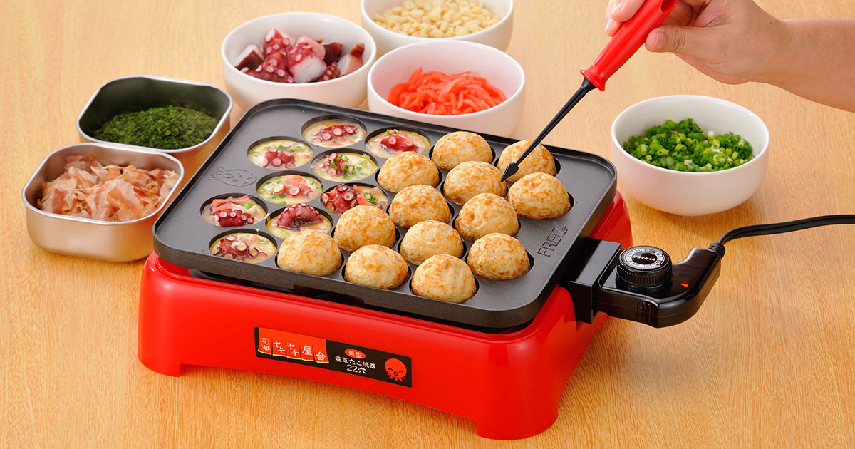 元祖ヤキヤキ屋台 電気たこ焼き器